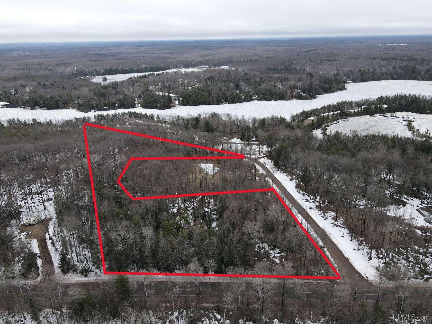 3.5 Acres of Residential Land for Sale in Bessemer, Michigan