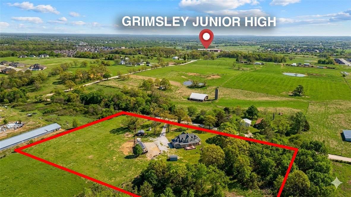 5 Acres of Land with Home for Sale in Bentonville, Arkansas