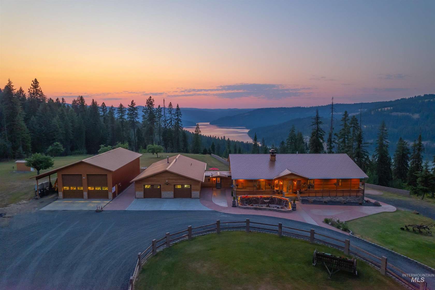 21.6 Acres of Recreational Land with Home for Sale in Orofino, Idaho