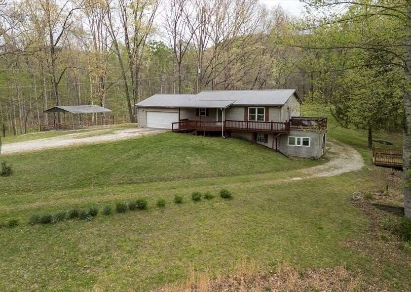 5.16 Acres of Land with Home for Sale in Clay City, Kentucky