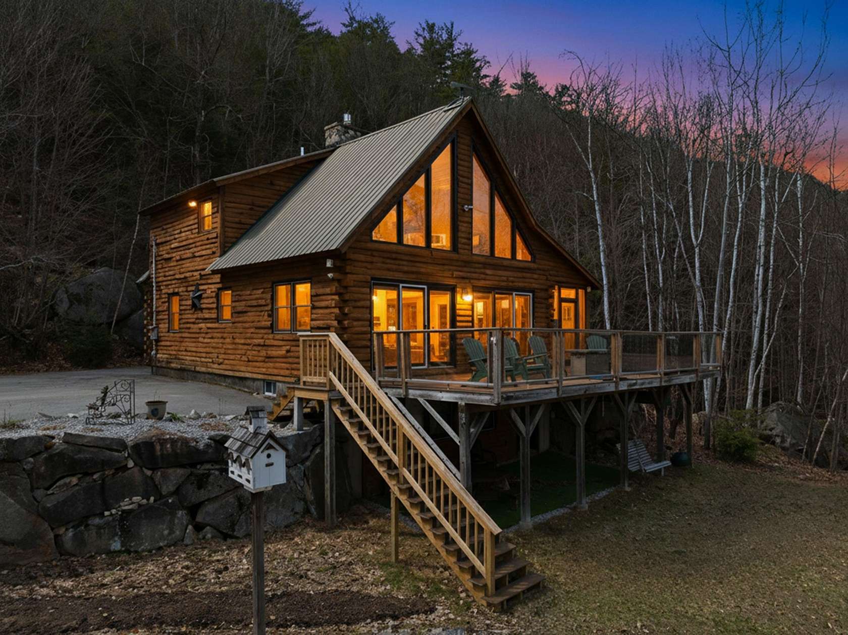 5 Acres of Land with Home for Sale in Alexandria, New Hampshire