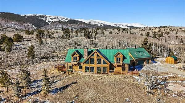 36.1 Acres of Recreational Land with Home for Sale in Fairplay, Colorado