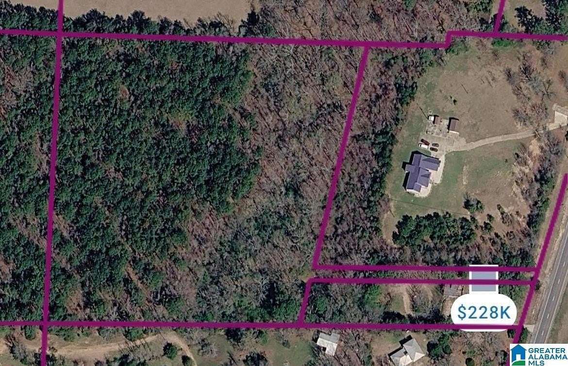 27.2 Acres of Recreational & Residential Land for Sale in Talladega, Alabama