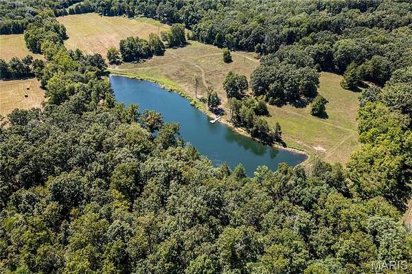 132 Acres of Recreational Land with Home for Sale in Steelville, Missouri