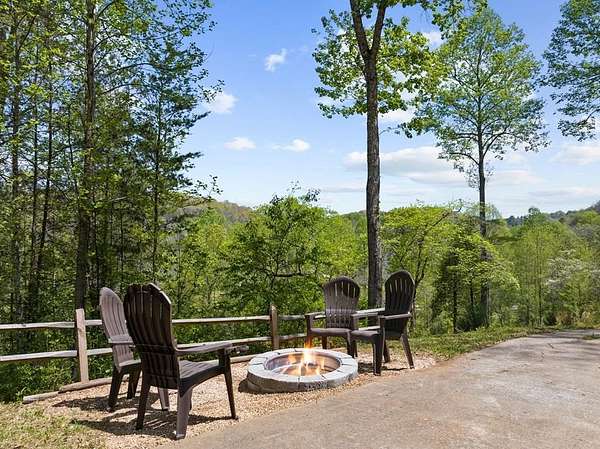 1.5 Acres of Land with Home for Sale in Mineral Bluff, Georgia