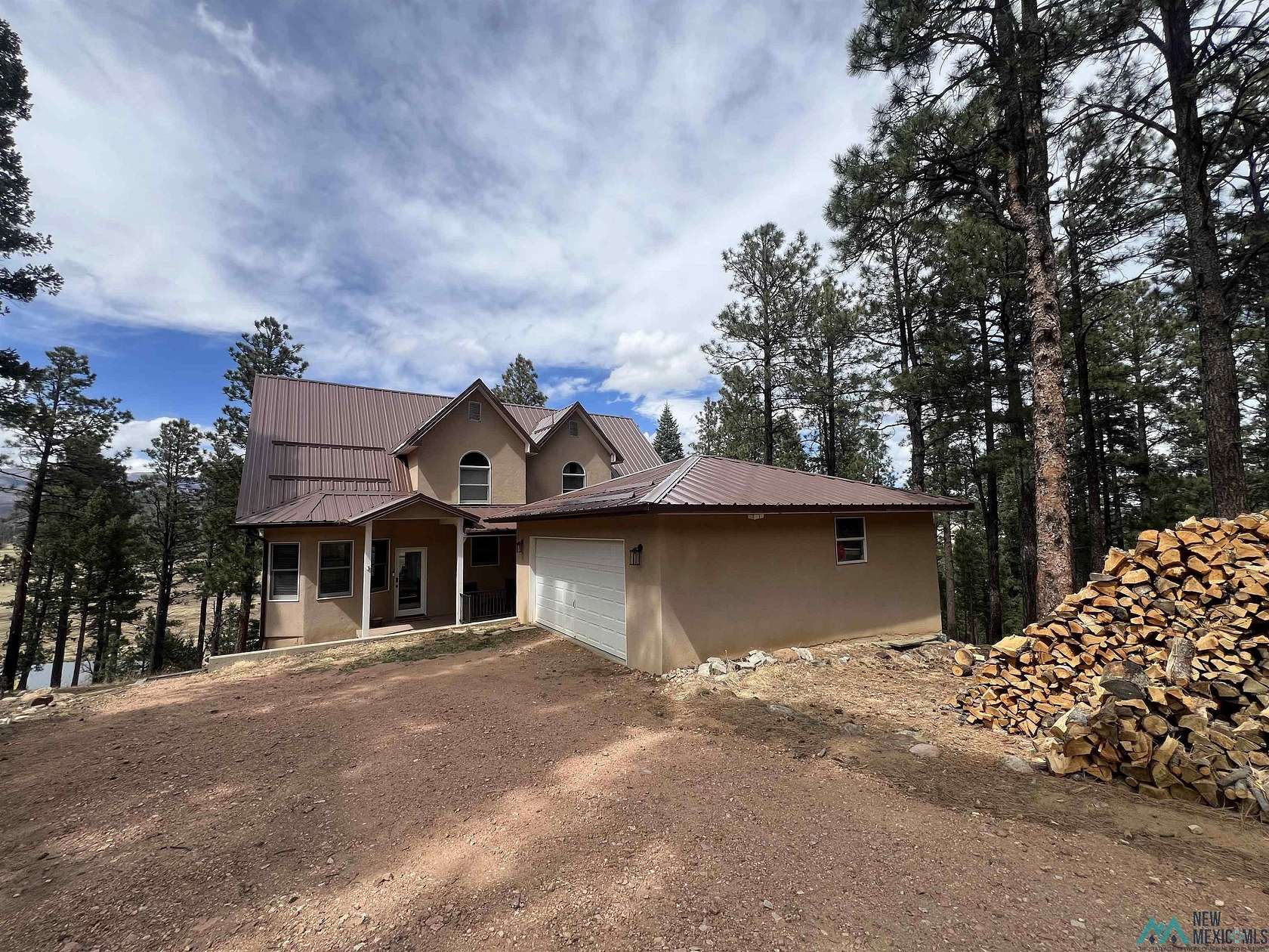 2 Acres of Land with Home for Sale in Rociada, New Mexico