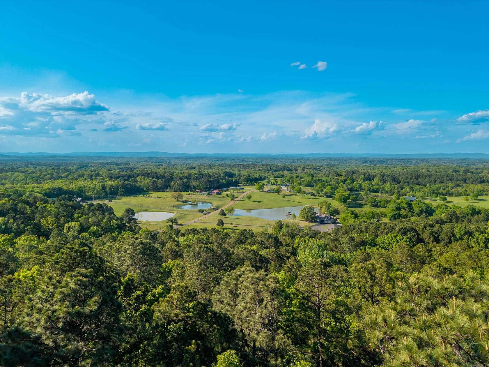 10.7 Acres of Land with Home for Sale in Hot Springs, Arkansas