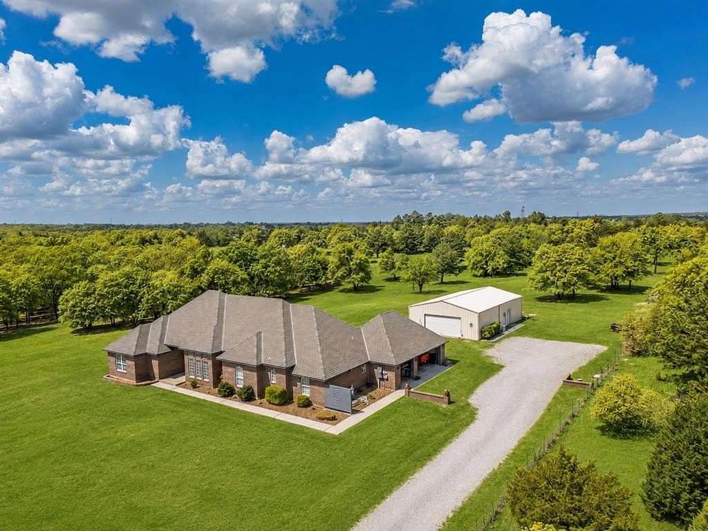 5.33 Acres of Land with Home for Sale in Harrah, Oklahoma