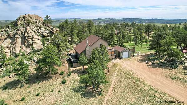 6 Acres of Land with Home for Sale in Cheyenne, Wyoming