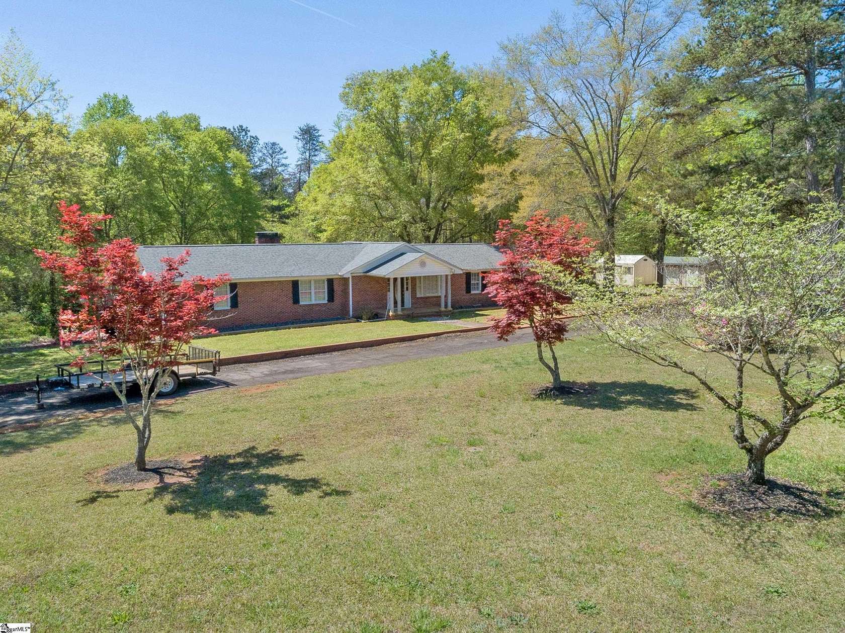 6.19 Acres of Land with Home for Sale in Easley, South Carolina