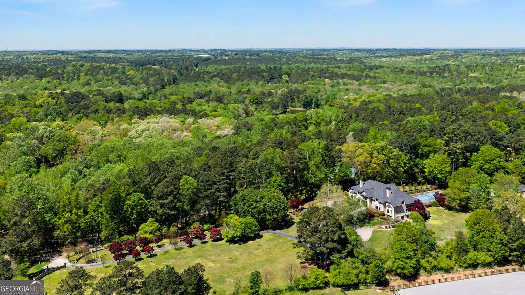 4.77 Acres of Land with Home for Sale in Tyrone, Georgia
