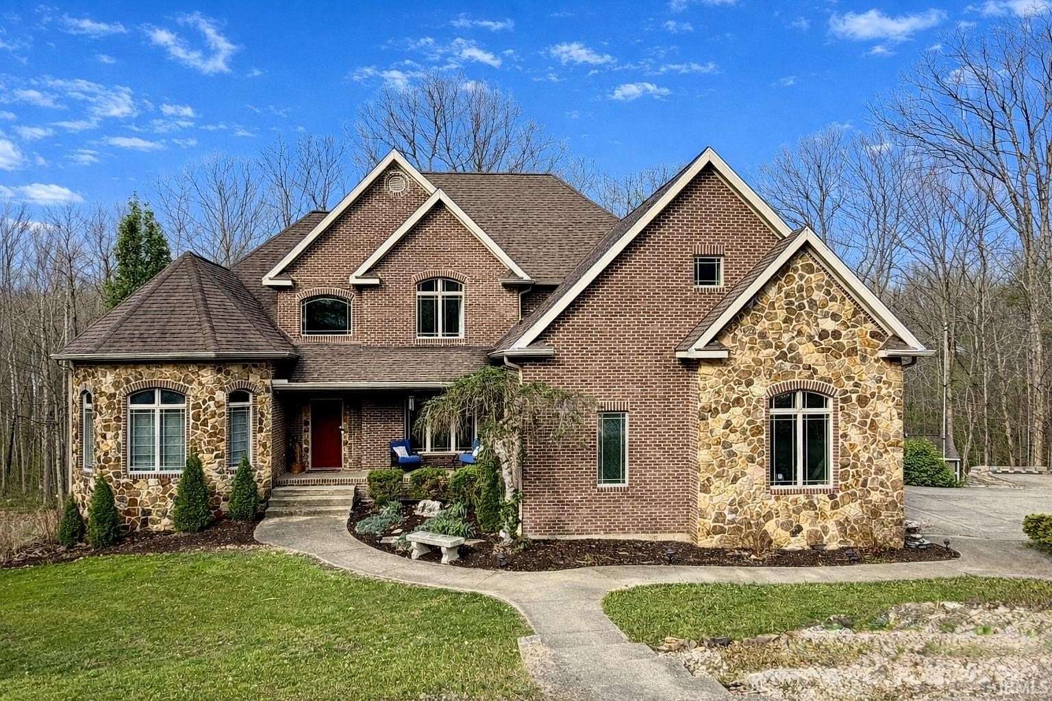 3.8 Acres of Land with Home for Sale in Springville, Indiana