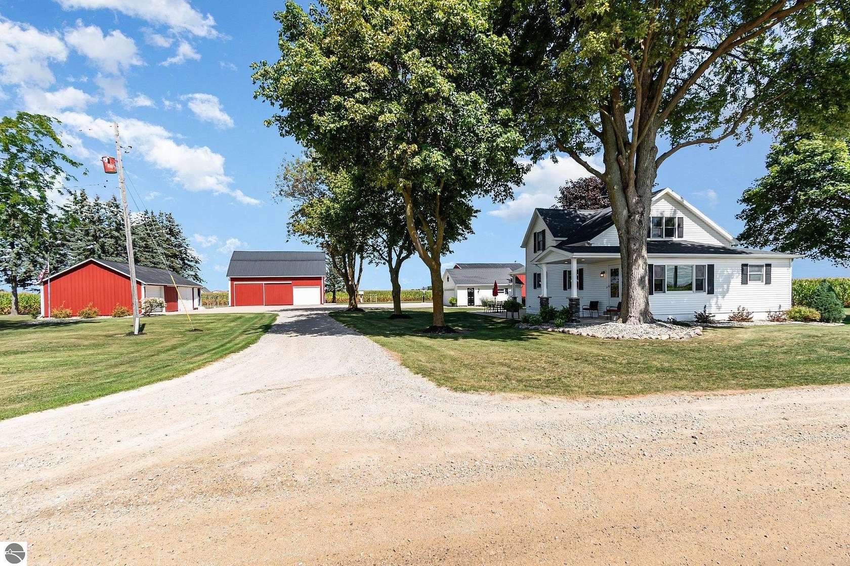 2 Acres of Land with Home for Sale in Shepherd, Michigan