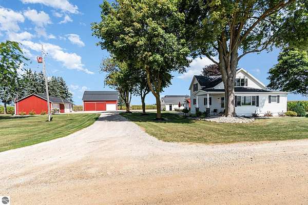 2 Acres of Land with Home for Sale in Shepherd, Michigan