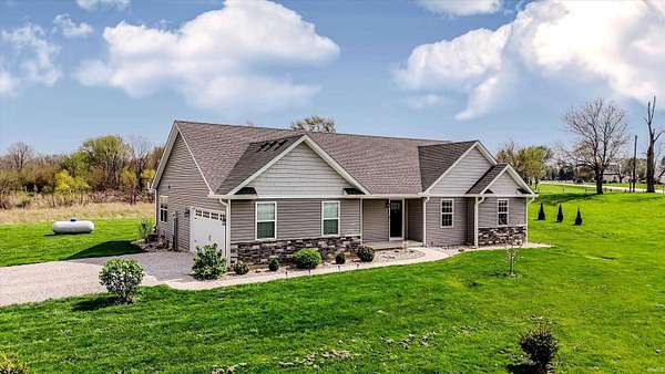 10.5 Acres of Land with Home for Sale in Roachdale, Indiana