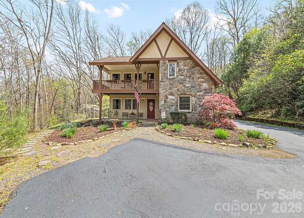 6 Acres of Land with Home for Sale in Cullowhee, North Carolina