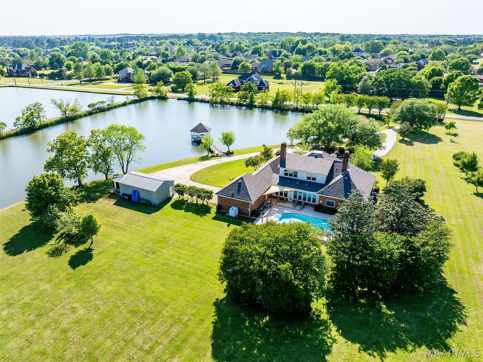 7.5 Acres of Land with Home for Sale in Montgomery, Alabama