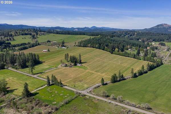 35 Acres of Agricultural Land with Home for Sale in Junction City, Oregon