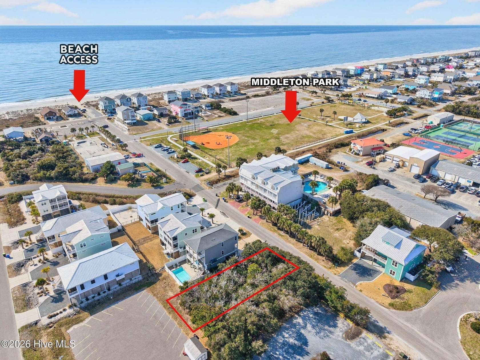 0.1 Acres of Mixed-Use Land for Sale in Oak Island, North Carolina