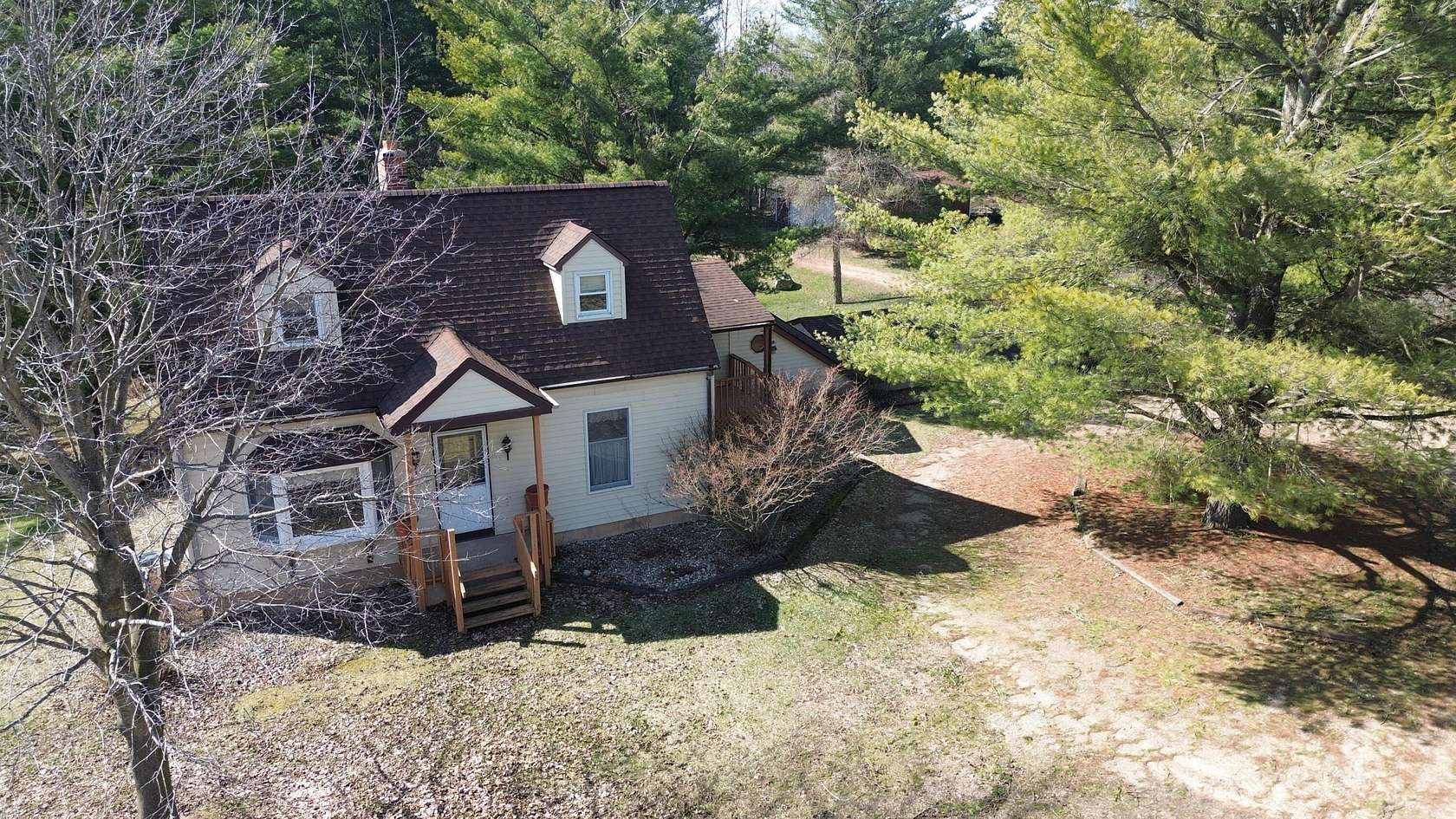 3 Acres of Land with Home for Sale in Evart, Michigan