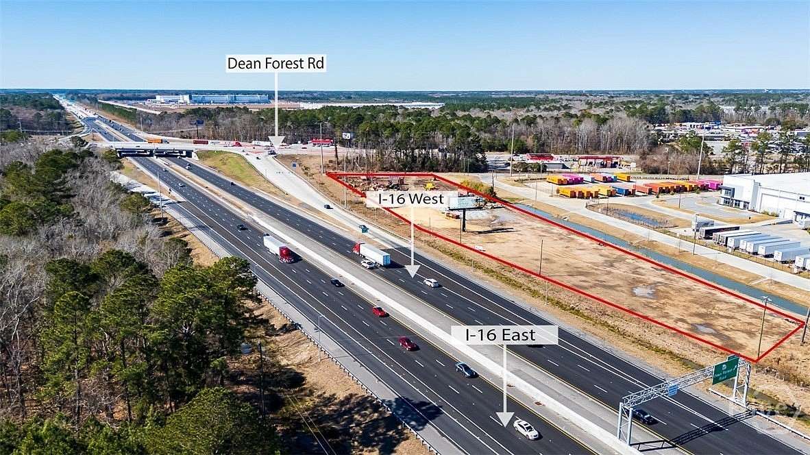 3.83 Acres of Commercial Land for Lease in Garden City, Georgia