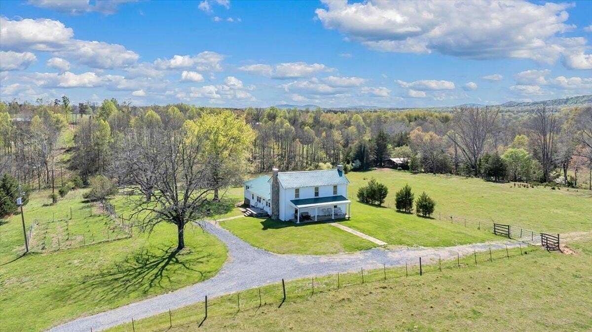 43.4 Acres of Agricultural Land with Home for Sale in Bedford, Virginia
