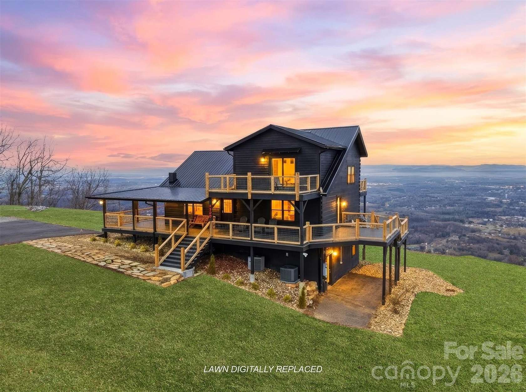 3.67 Acres of Land with Home for Sale in Morganton, North Carolina