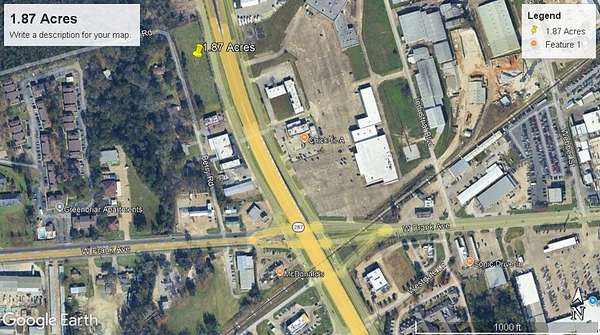 1.9 Acres of Commercial Land for Sale in Lufkin, Texas