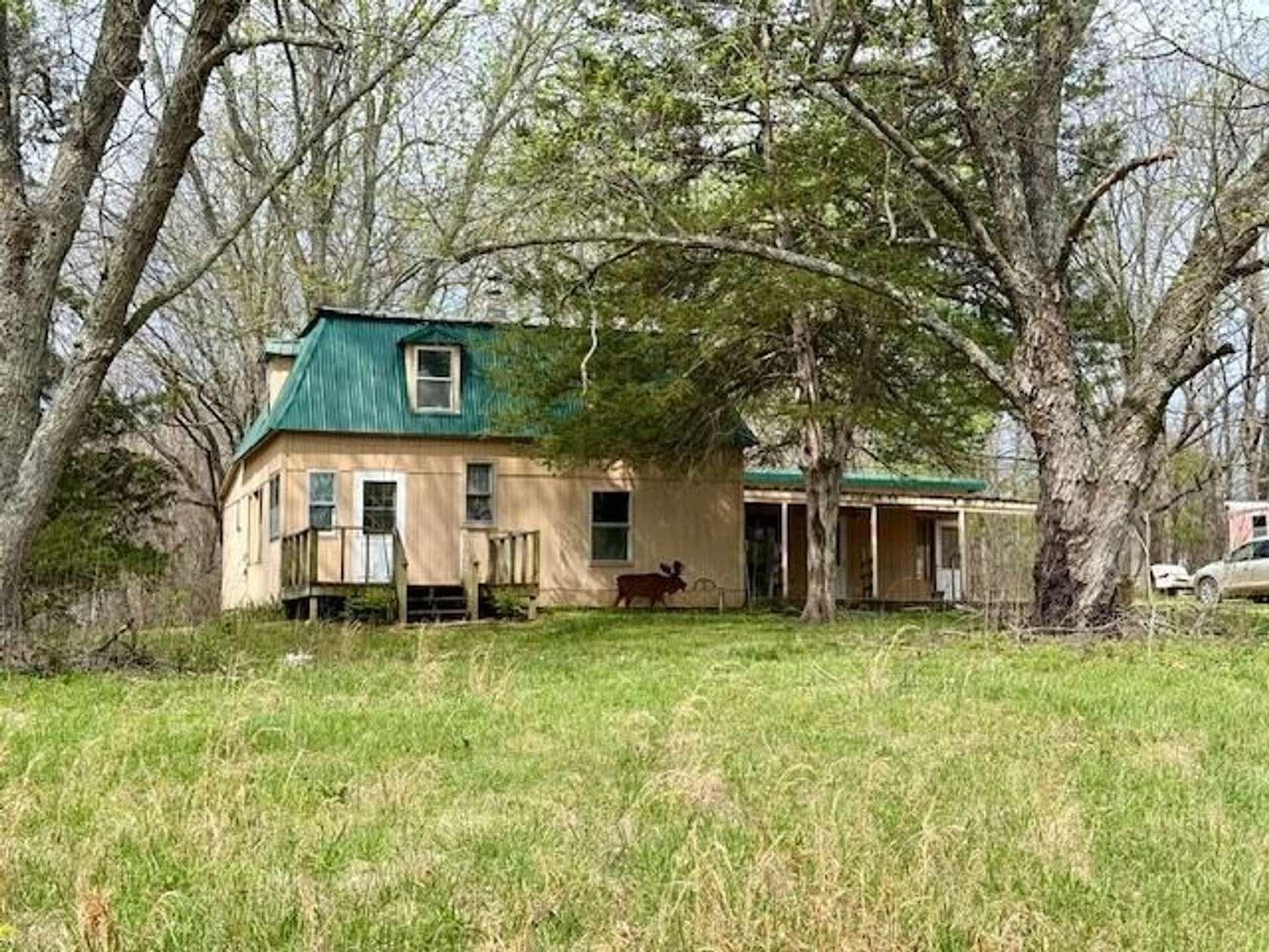 40 Acres of Recreational Land with Home for Sale in Birch Tree, Missouri