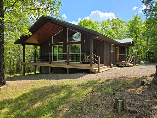 40 Acres of Recreational Land with Home for Sale in Hodgen, Oklahoma