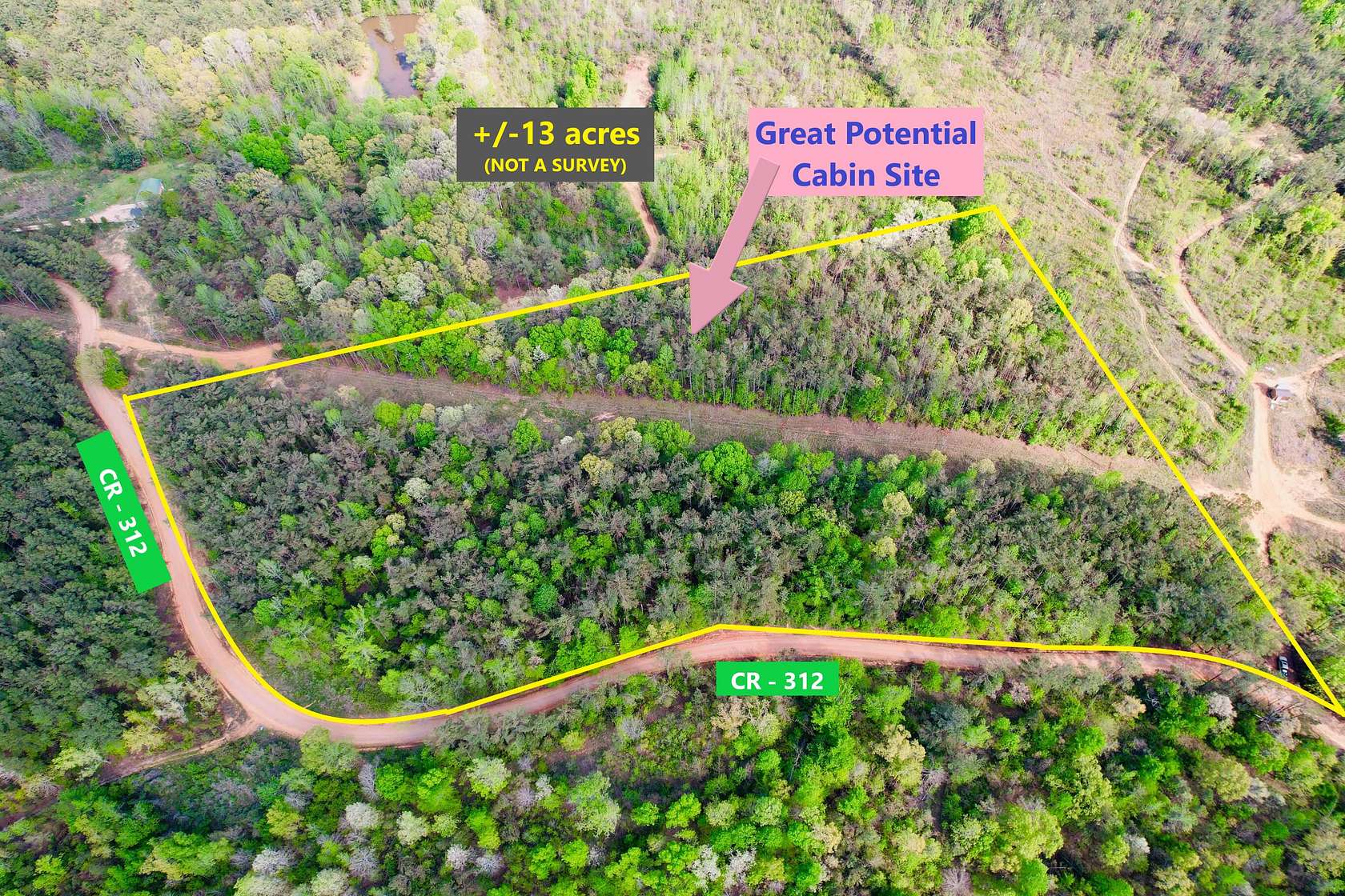 13 Acres of Land for Sale in Tiplersville, Mississippi