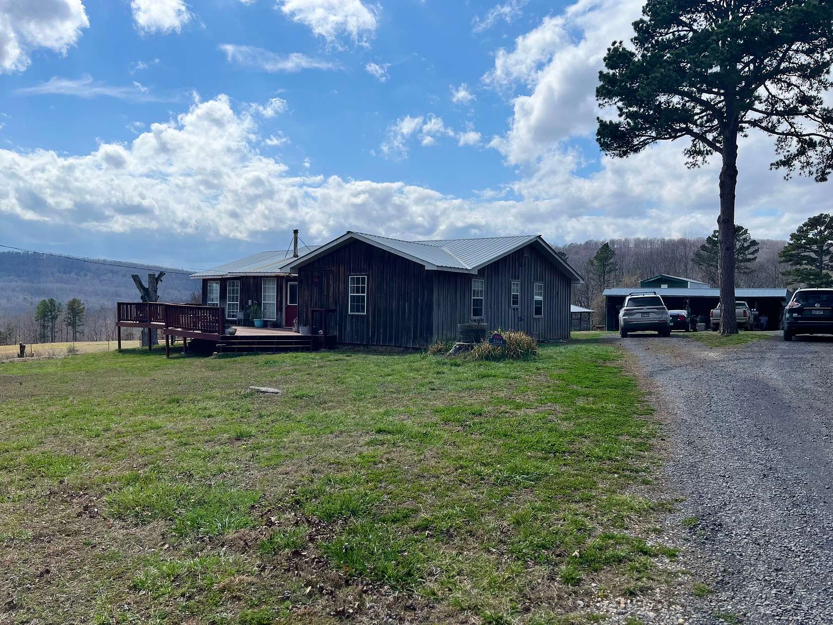 28 Acres of Land with Home for Sale in Marshall, Arkansas