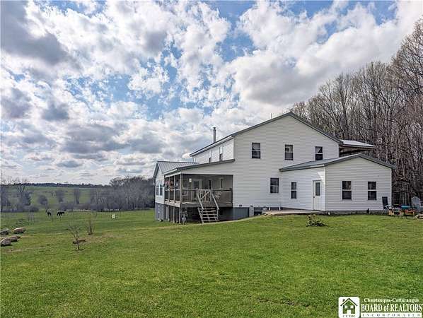15 Acres of Land with Home for Sale in Clymer, New York