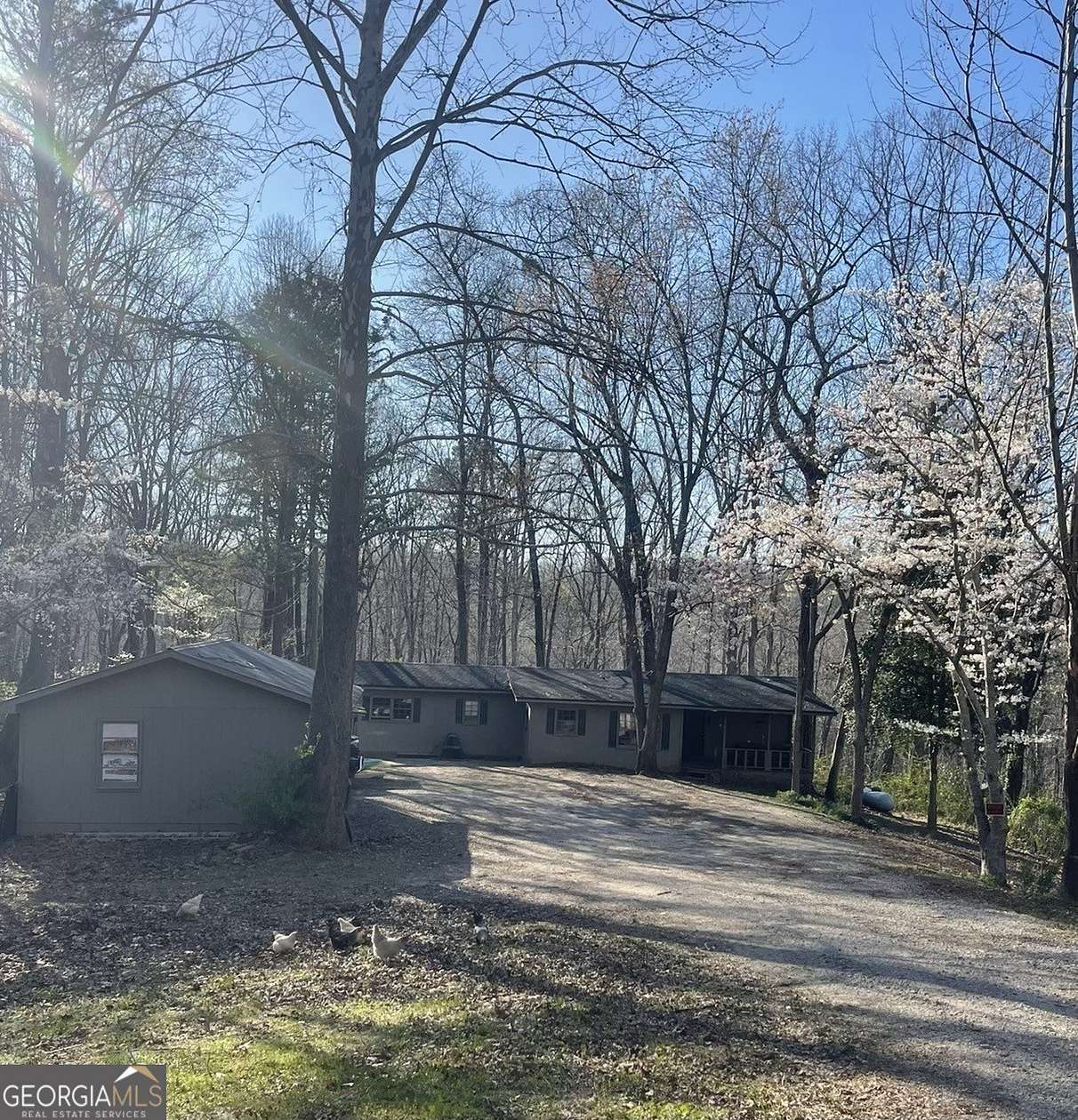 7.68 Acres of Land with Home for Sale in Gainesville, Georgia