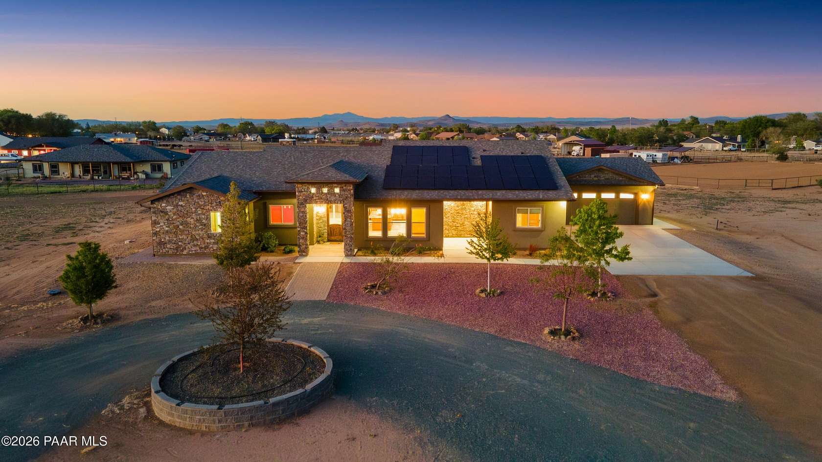 5 Acres of Land with Home for Sale in Chino Valley, Arizona