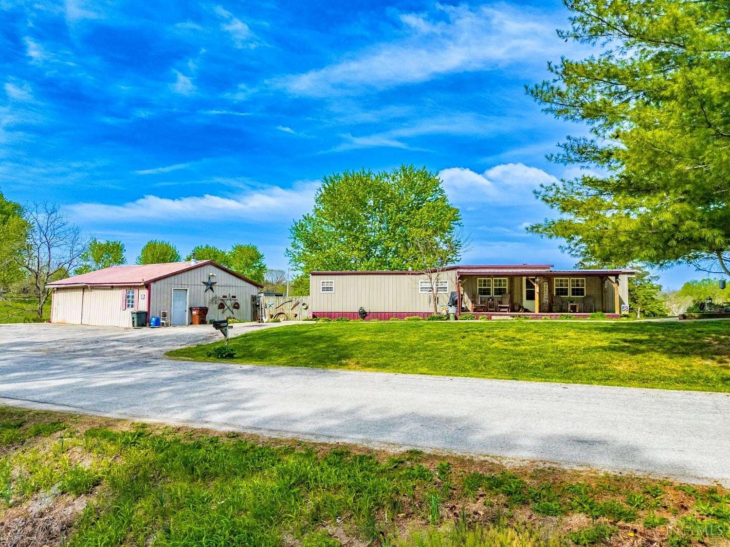 1.7 Acres of Land with Home for Sale in Manchester, Ohio