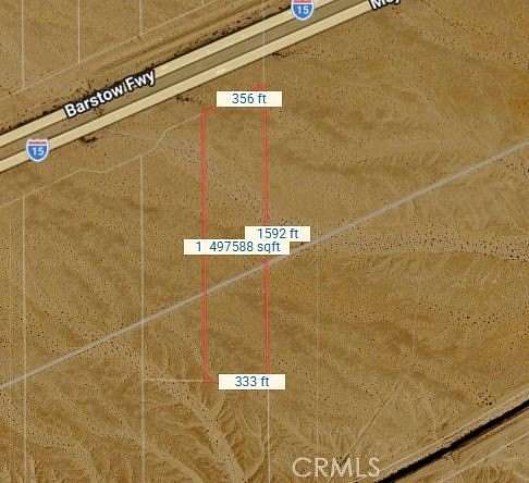 11.2 Acres of Recreational & Residential Land for Sale in Baker, California