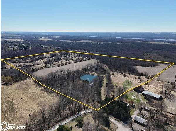 63 Acres of Land for Sale in Blue Grass, Iowa