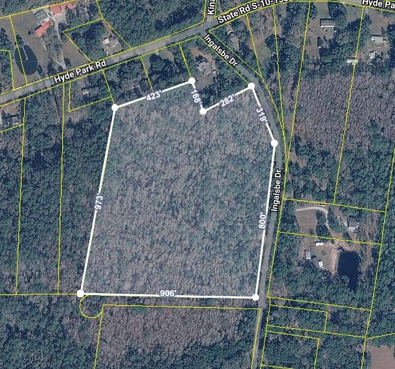 19.2 Acres of Land for Sale in Adams Run, South Carolina