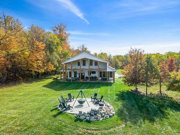 13.6 Acres of Land with Home for Sale in Auburn, Indiana