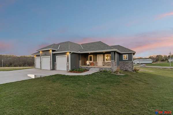 2.52 Acres of Land with Home for Sale in Murray, Nebraska