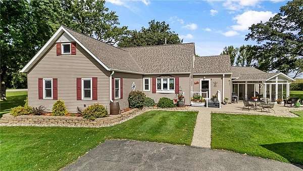 6.42 Acres of Land with Home for Sale in Brownton, Minnesota