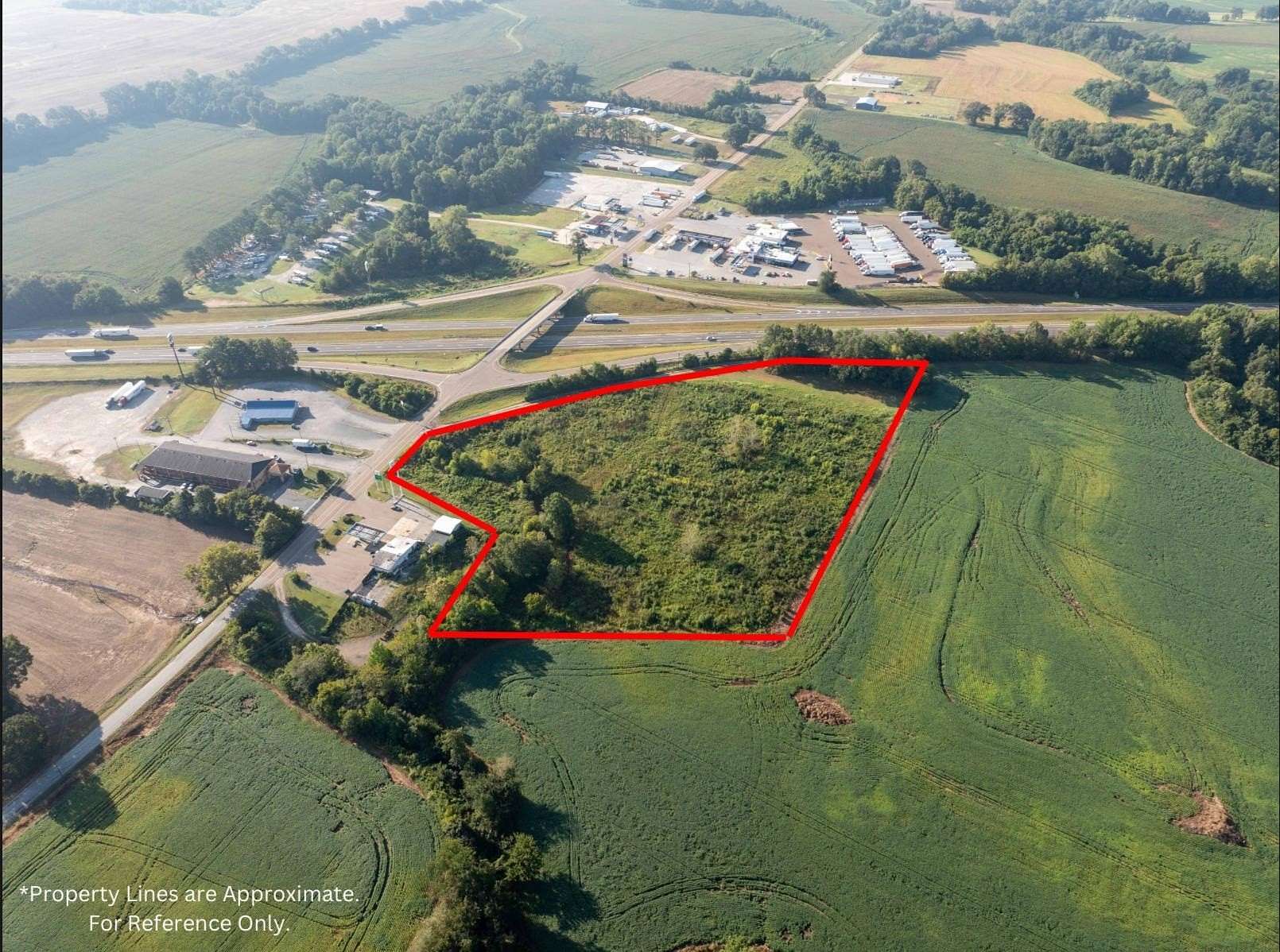 8.62 Acres of Commercial Land for Sale in Denmark, Tennessee
