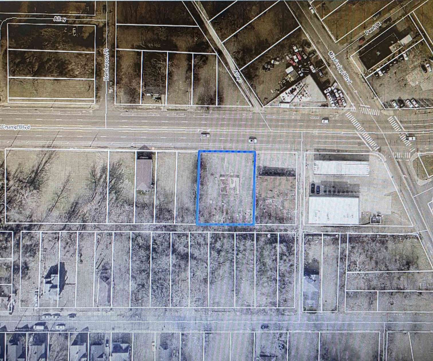 0.37 Acres of Commercial Land for Sale in Memphis, Tennessee