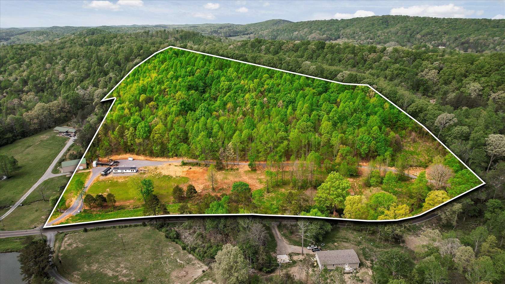 16 Acres of Land with Home for Sale in Decatur, Tennessee