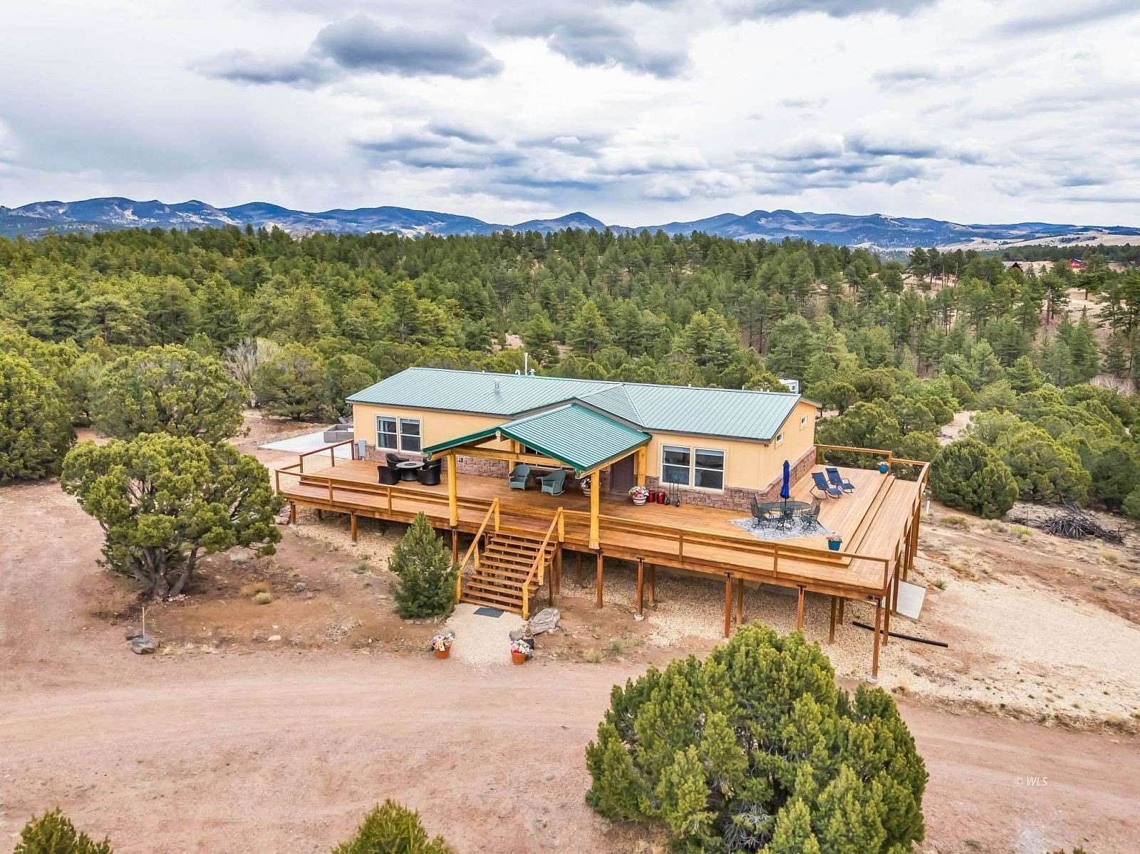 5.2 Acres of Land with Home for Sale in Westcliffe, Colorado