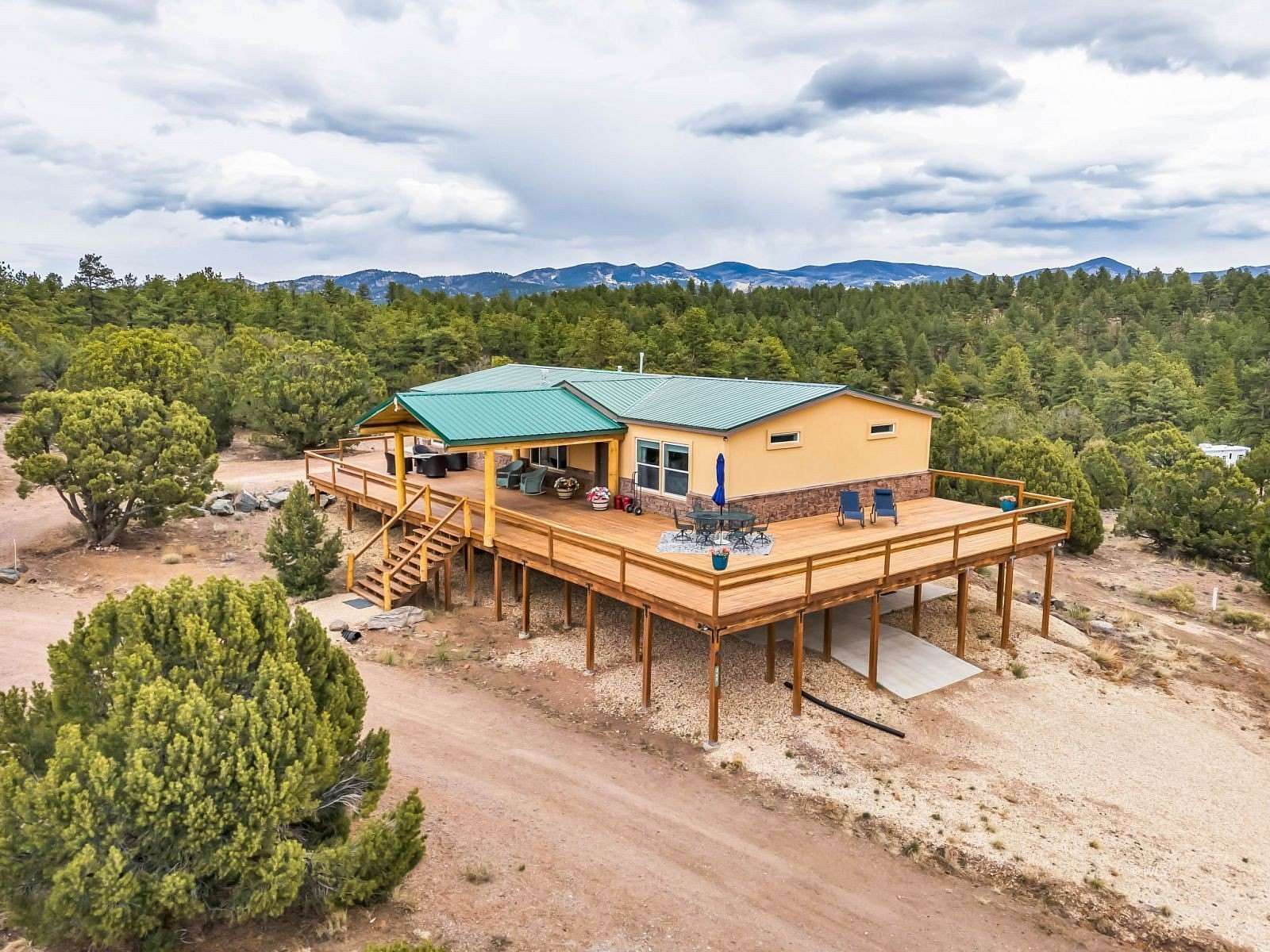 5.2 Acres of Land with Home for Sale in Westcliffe, Colorado