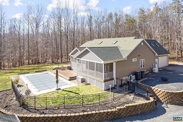 10 Acres of Land with Home for Sale in Fork Union, Virginia