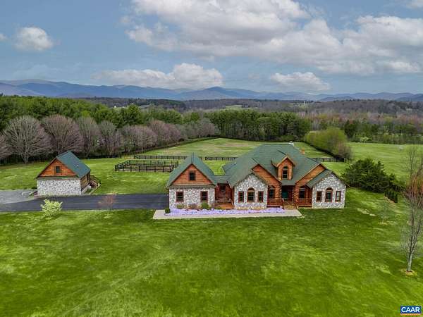 10 Acres of Land with Home for Sale in Ruckersville, Virginia