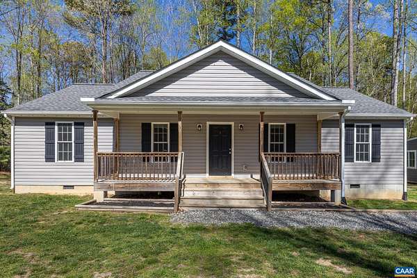 2.52 Acres of Land with Home for Sale in Bumpass, Virginia